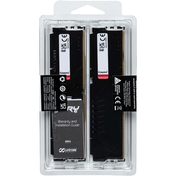 Kingston FURY Beast 16GB (2x 8GB) 5600MT/s DDR5 RAM - KF556C40BBK2